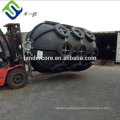 2.0X4.5m Marine Pneumatic Rubber Fender With Galvanized Chain and Tire To Singapore